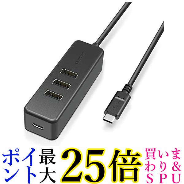 GR USBnu Type-C USB-A 2.0~3|[g USB PD 60WΉ Type-C~1|[g P[u30cm }Olbgt ubN  yGz