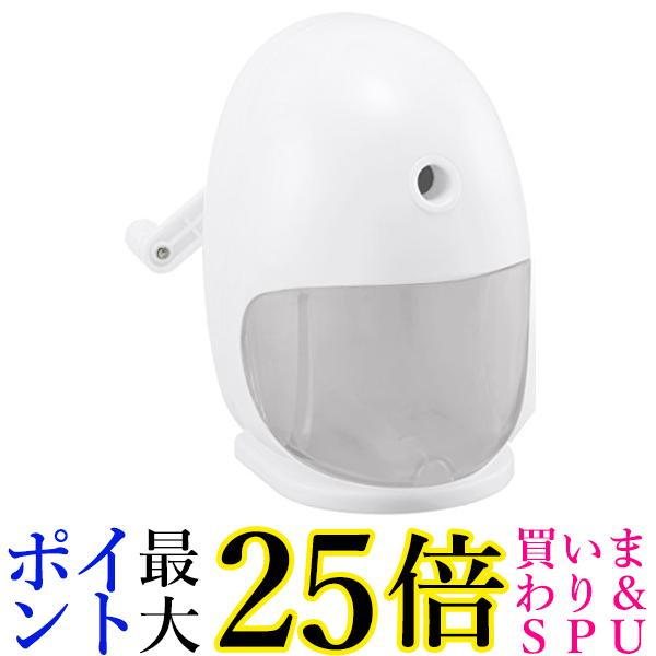 ナカバヤシ 手動鉛筆削りき ホワイト DPS-H201W 送料無料 【G】