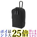 HAKUBA カメラケース プラスシェル シティ04 カメラポーチM Wジッパー 面ファスナーで固定可 ブラック SP-CT04-CPMBK 送料無料 【G】