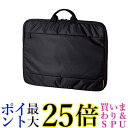 エレコム パソコンケース タブレットケース 15.6インチ (macbook pro 15) ハンドル付き 前面ポケット ブラック BM-IBH15BK 送料無料 【G】(2)