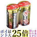パナソニック 単2形アルカリ乾電池 2本パック LR14XJ 2SE 送料無料 【G】