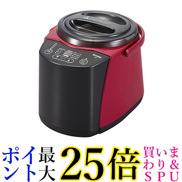 タイガー魔法瓶(TIGER) 精米機 家庭用 変速かくはん式 無洗米 RSF-A100R レッド 送料無料 【G】