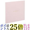 ナカバヤシ ファイル Vカットマット写真台紙 L判2面 スクエアタイプ ピンク VML-101-P 送料無料 【G】