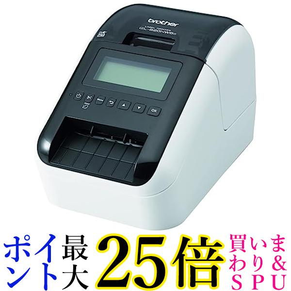 ブラザー 感熱ラベルプリンター QL-820NWBc (23mm~62mm幅対応 DKテープ DKラベル) 送料無料 【G】