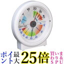 エンペックス気象計 温度湿度計 生活管理温湿度計 feel care 置き用 ホワイト TM-2411 9.3x8.9x3.5cm 送料無料 【G】(3)