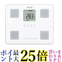 タニタ 体組成計 ホワイト BC-760-WH 送料無料 【G】