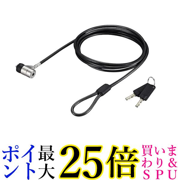 バッファロー ディスクシリンダー錠ワイヤーロック(マスターキー対応) BSL06M 送料無料 【G】