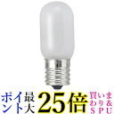 ヤザワ ナツメ球 20W ホワイト E17 20×48mm T201720W 送料無料 【G】
