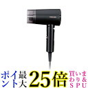 テスコム TD565A-K ヘアドライヤー マイナスイオン 軽量 コンパクト 折りたたみ 海外対応 Cタイプ変換プラグ付き 送料無料 【G】(2)