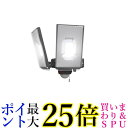 ムサシ 12.5W×2灯スライド型LEDセンサーライト コンセント式 高輝度2500ルーメン LED-AC2050 送料無料 【G】