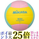 ミカサ(MIKASA) スマイル ドッジボール 1号 (幼児~小学生向け) 150g 黄/ピンク/緑 SD10-YP 送料無料 【G】