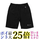 チャンピオン C3-X518 メンズ ブラック L ショートパンツ ハーフパンツ 綿100% COTTON USA ヘビーウェイト 無地 送料無料 【G】