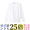 ヘインズ H5186-2 メンズ ホワイト L(2枚組) ビーフィー ロングスリーブ Tシャツ ロンT 長袖 2枚組 BEEFY-T 綿100% 送料無料 【G】(4)