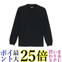 ヘインズ H5186-2 メンズ ブラック XL(2枚組) ビーフィー ロングスリーブ Tシャツ ロンT 長袖 2枚組 BEEFY-T 綿100% 送料無料 【...