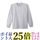 ヘインズ H5186-2 メンズ ヘザーグレー M(2枚組) ビーフィー ロングスリーブ Tシャツ ロンT 長袖 2枚組 BEEFY-T 綿100% 送料無料 ...