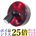 リーベックス LED センサー ライト 電池式 防雨型人感センサー 防犯 赤いLED アラーム音 スーパーパトピカ SLR100 レッド 送料無料 【G】