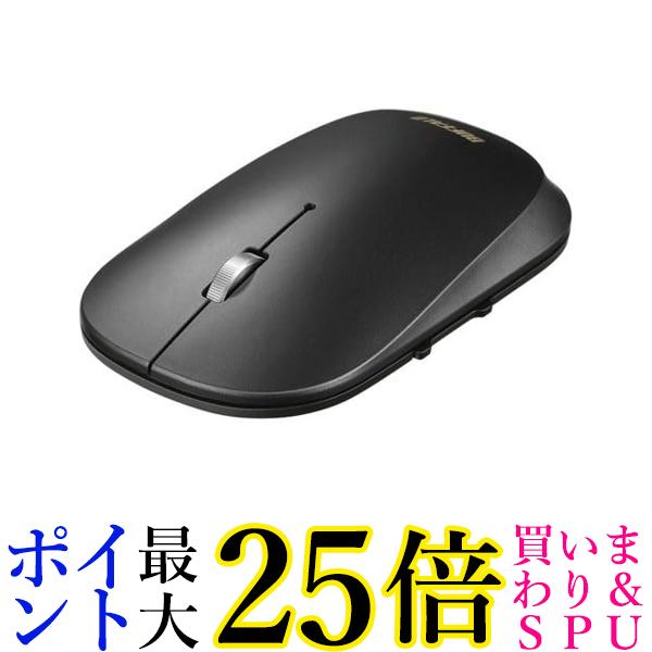 バッファロー 5ボタン Bluetooth BlueLEDマウス ノーマル ブラック BSMBB530NBK 送料無料 【G】