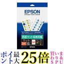 エプソン 両面マット名刺用紙 KA410NC A4 10枚 送料無料 【G】