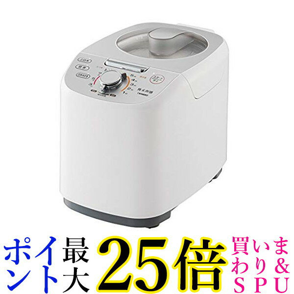 ツインバード コンパクト精米器 精米御膳 ホワイト MR-E751W(1台)