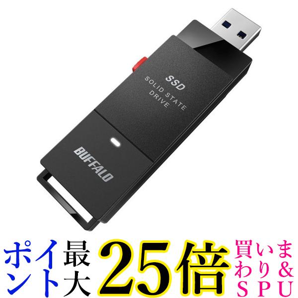 BUFFALO ポータブルSSD SSD-PUT250U3-BKC