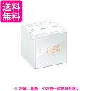 SONY クロックラジオ ポータブルラジオ ICF-C1(W)
