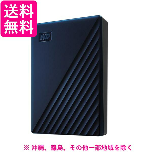 Western Digital WDBA2F0050BBL-JESE ポータブル型 /5TB 外付けHDD USB-C＋USB-A接続 My Passport for Mac