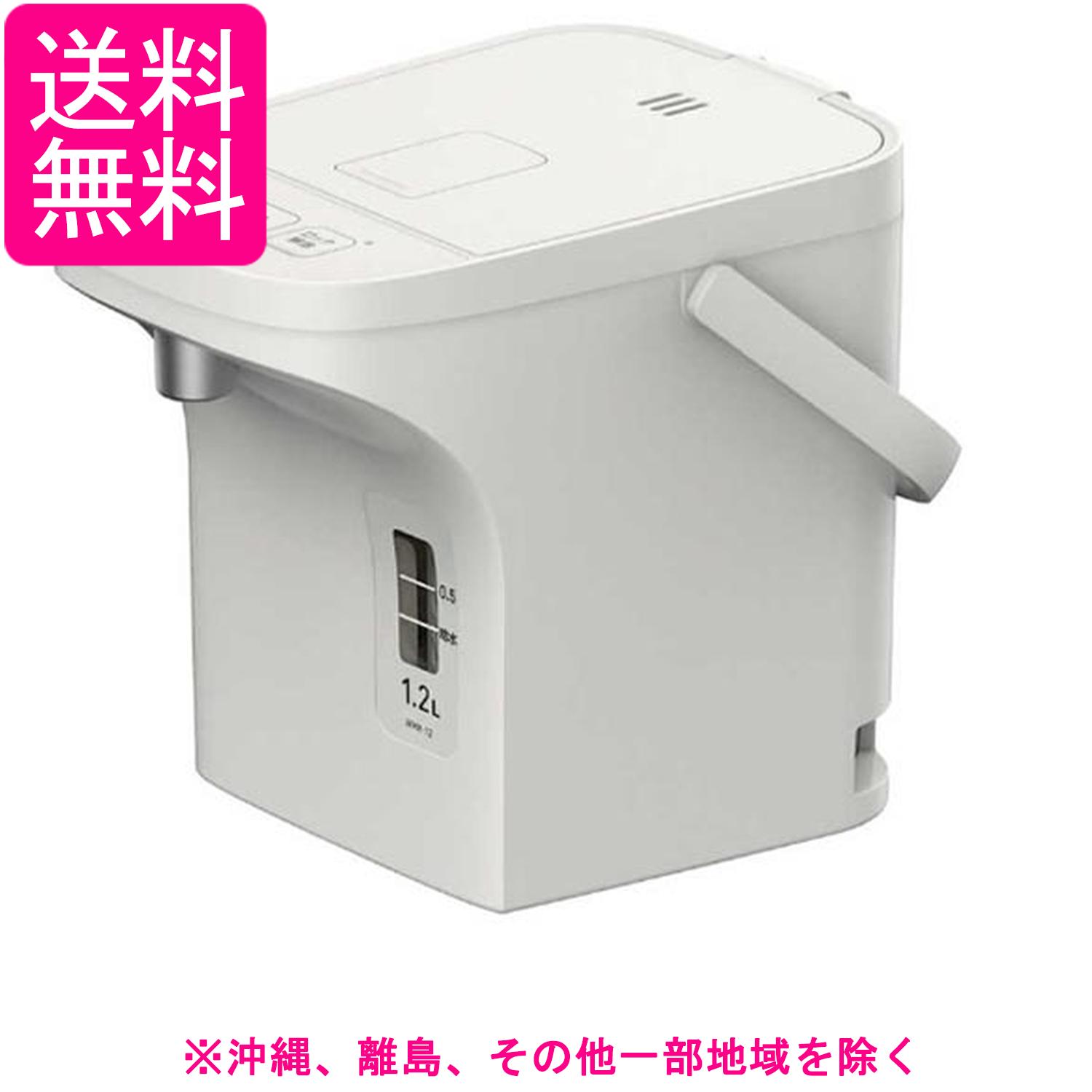 ピーコック魔法瓶 電気ポット 早沸き 保温 沸騰 マイコン 自動ロック シンプル設計 湯沸かしポット 保温 ポット 空だき防止 (1.2L)