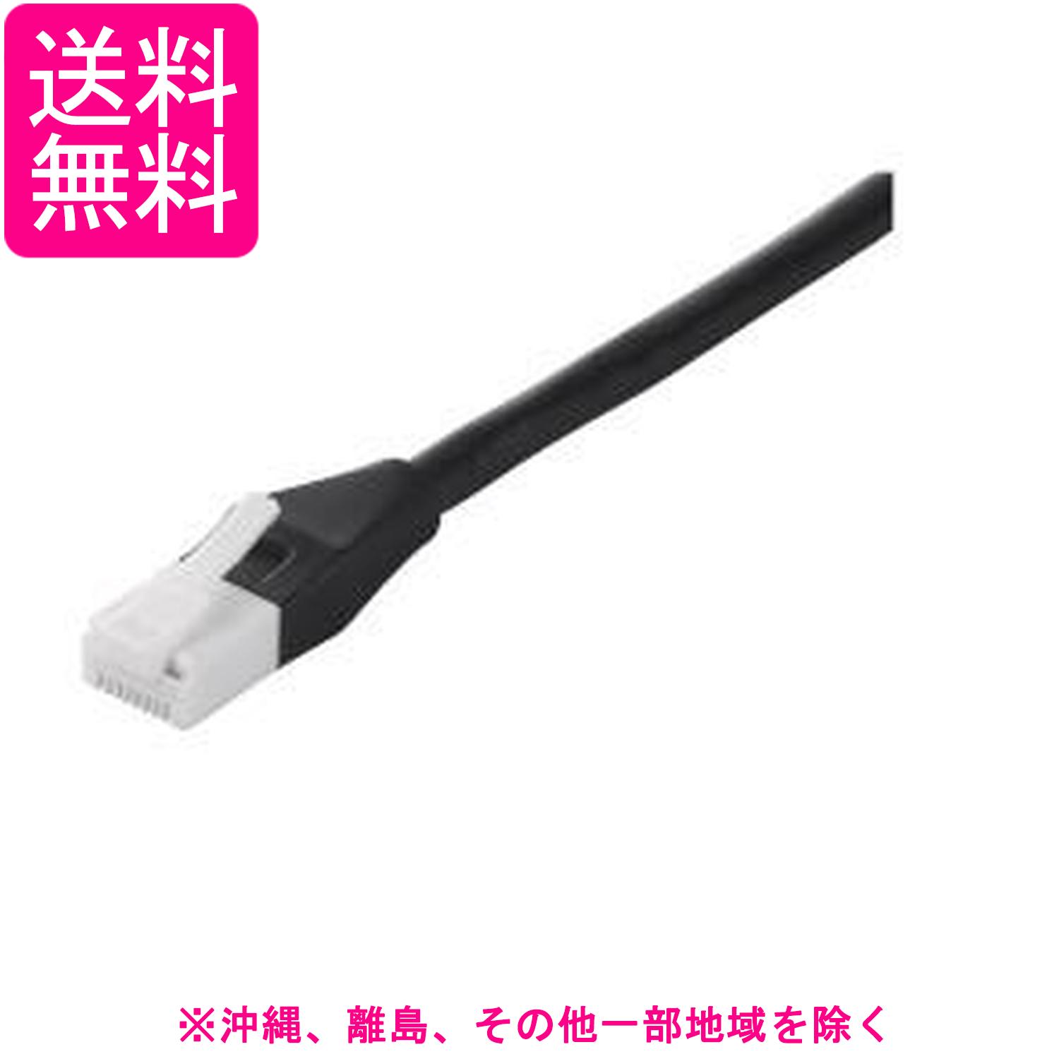 �Хåե����� �ĥ���ޤ�ʤ�LAN�����֥� ���ƥ��꡼6 ���ȥ졼�� ����������� 30m �֥�å� BSLS6NU300BK2