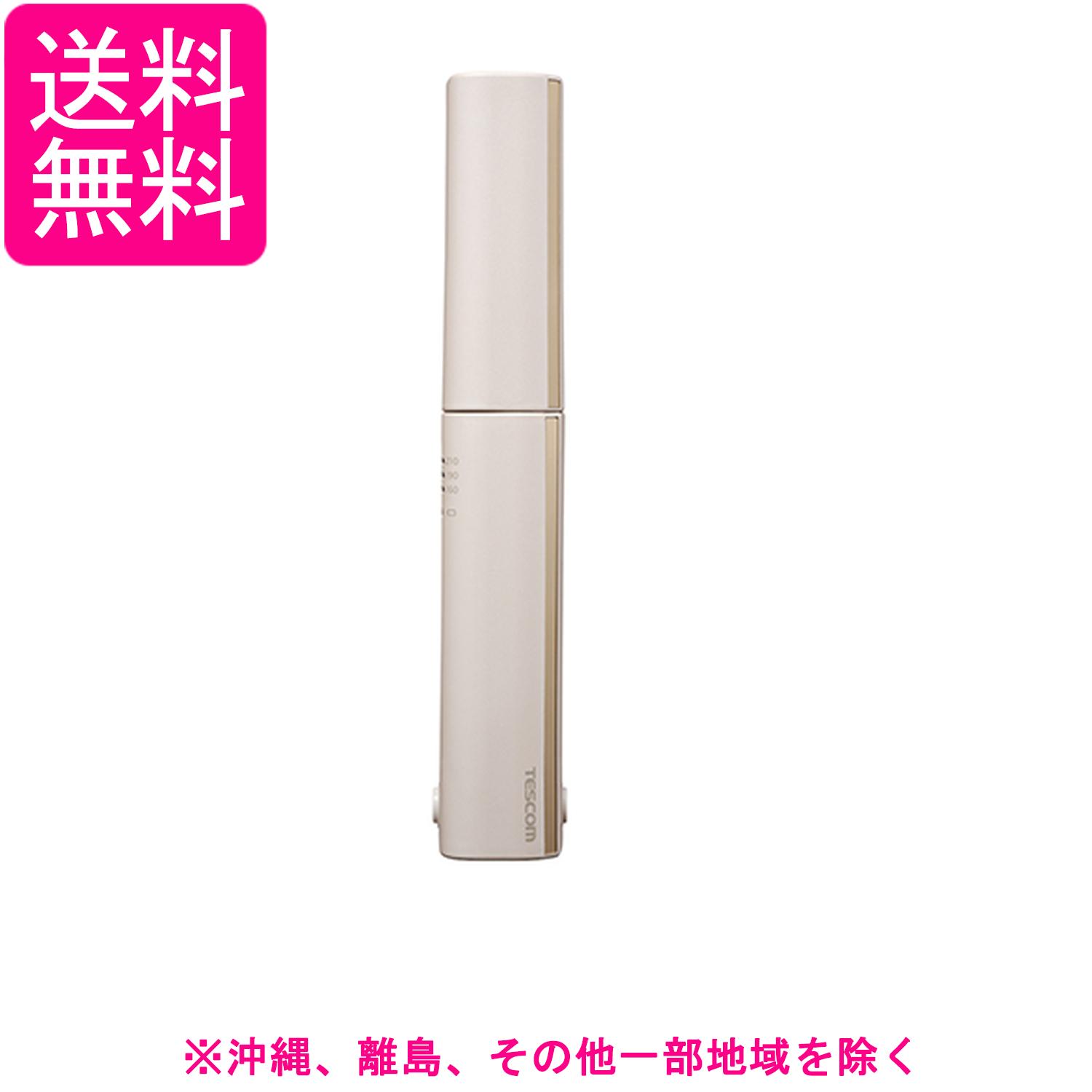 テスコム ヘアアイロン コードレスヘアアイロン USB充電式 コンパクト 17mm 海外対応 210℃190℃160℃ 自..