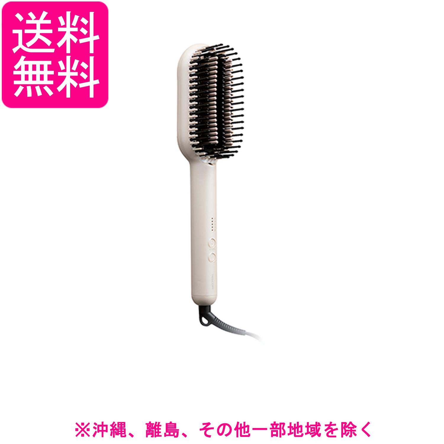 テスコム ヘアアイロン ブラシアイロン マイナスイオン セミロング～ロング TB560A-W