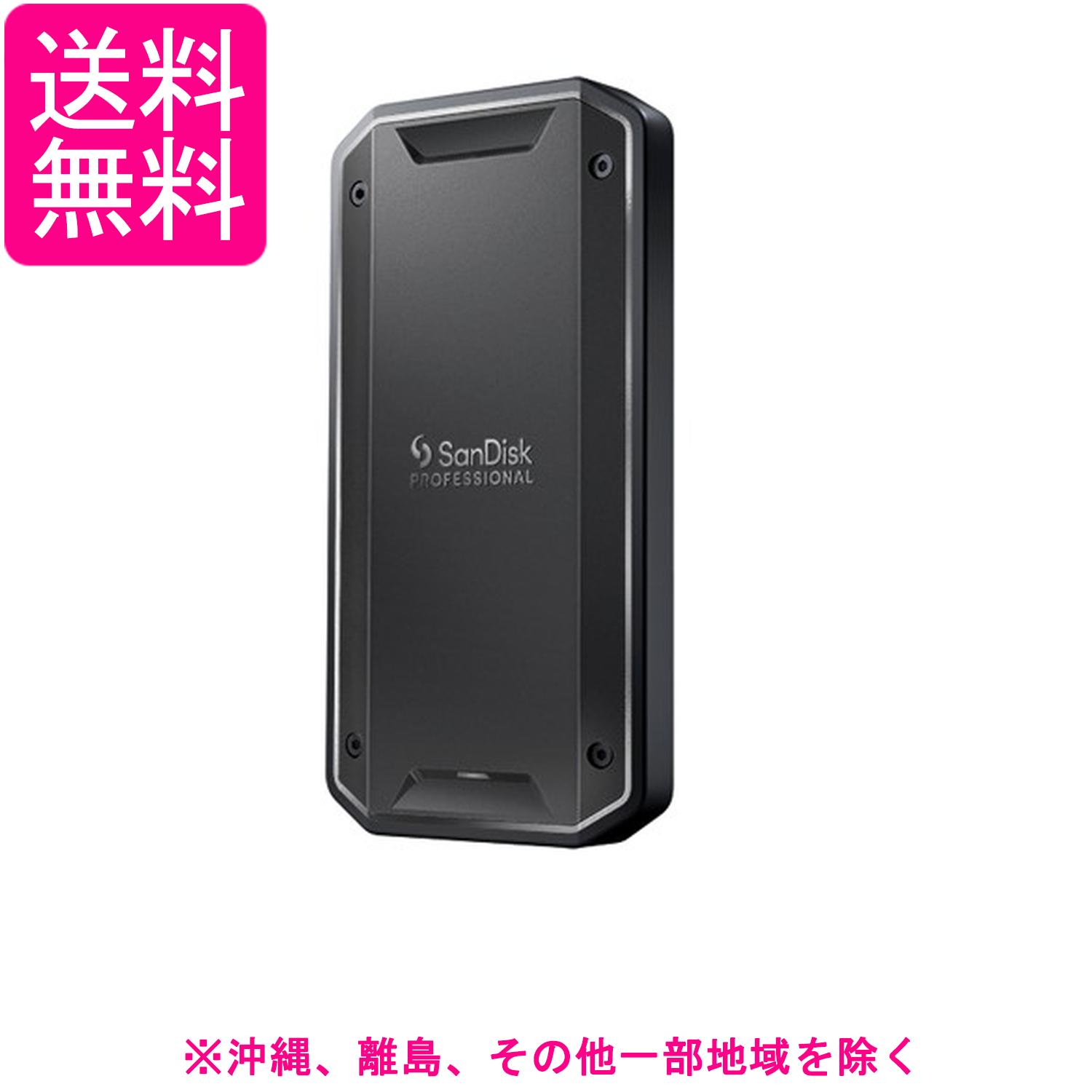 SanDisk Professional 4TB PRO-G40 SSD - 最大3000MB 秒、Thunderbolt 3 40Gbps、USB-C 10Gbps、IP68防塵 耐水性