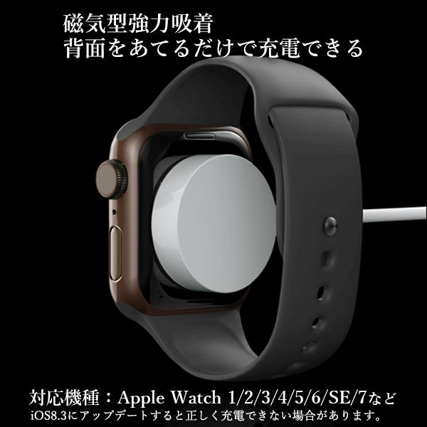 Apple Watch ���Ŵ� ������c ���åץ륦���å� �磻��쥹���Ŵ� USB typeC ��® ��® �������� ���� �ޥ��ͥå� �����֥� (����S) ����̵��