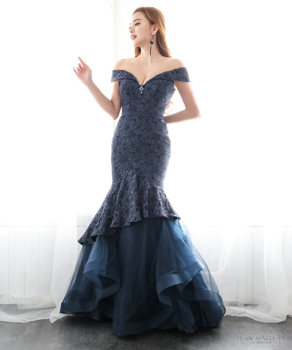 【2000円OFFクーポン対象】 JEAN MACLEAN ドレス 21171 キャバドレス 大きいサイズ あり ロングドレス 袖あり 半袖 タイト フレア マキシ丈 JEANMACLEAN ドレス ナイトドレス 無地 レース 使用 レディース スナック クラブ 女性 大人