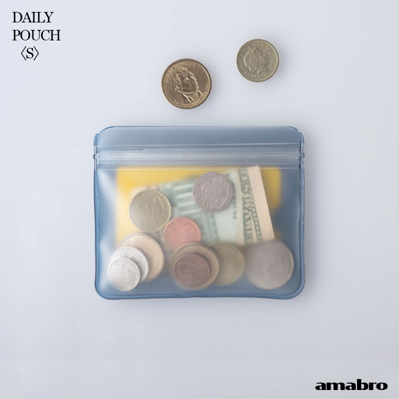 DAIRY POUCH 〈S〉amabro 防水ポーチ 半透明ポーチ コインケース カードケース ポイントカード入れ ポイ活のサムネイル