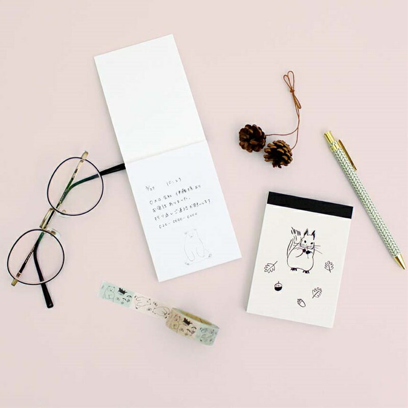 SYLVAN MEMO PAD 動物メモ帳