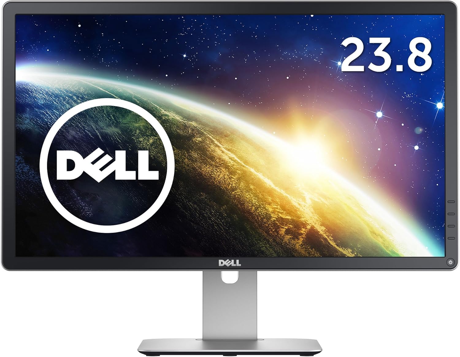 DELL P2414Hb デル 23.8インチ ワイド プロフェッショナルシリーズ ノングレア(非光沢) 中古 モニター ディスプレイ 液晶 1920×1080 フルHD USBハブ ブラック (ミニD-Sub15ピン×1/DVI-D×1/DisplayPort×1) 3ヶ月保証付き 送料無料