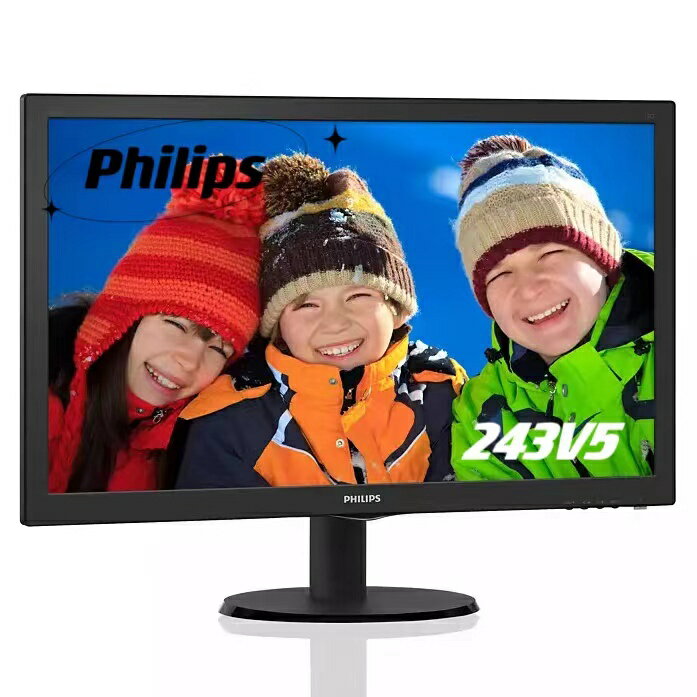 Źʥݥ3ܡPhilips(եåץ) 23.6磻ɱվǥץ쥤 ֥å 243V5QHABA11 FHD HDMI PSSwitch б(1920*1080)̵2ݾ