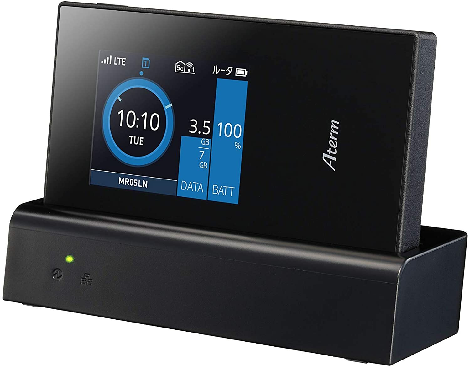 Atem MR05LN 3B クレードルセット PA-MS05LN 3B 中古 このAtem MR05LN 3B クレードルセットは、快適なインターネット環境を提供するための理想的な選択肢です。中古品でありながら、その性能は新品同様に優れており、コストパフォーマンスにも優れています。クリアなディスプレイには、データ使用量やバッテリー残量が一目で確認できるため、日常の使用において非常に便利です。 このデバイスは、LTEと5Gの両方に対応しており、高速なインターネット接続を保証します。家庭でのリモートワーク、オンライン学習、エンターテイメントの視聴など、さまざまなシーンで活躍します。また、クレードルが付属しているため、デバイスを安定して設置でき、充電も同時に行えます。 シンプルで洗練されたデザインは、どんな場所にも自然に溶け込みます。中古品であることを感じさせないこのクレードルセットは、賢い選択であり、日々の生活をより快適にサポートします。【店内全品ポイント3倍】Atem MR05LN 3B クレードルセット PA-MS05LN 3B 中古 送料無料 中古−良い Aterm MR05LN 3B クレードルセット PA-MS05LN 3B接続方式Bluetooth, Wi-Fi, USBブランドNTTコミュニケーションズワイヤレス対応802.11n, 802.11ac, 2.4 GHz無線周波数データ転送レート867 Megabits Per Second詳細情報:画面サイズ(インチ):2.4 インチバッテリー容量 (mAh):‎2500 Milliampere Hour (mAh)カラー:ブラックワイヤレス対応:‎802.11n, 802.11ac, 2.4 GHz無線周波数電池付属:はい電池使用:いいえブランド名:NTTコミュニケーションズメーカー:NEC製品型番:A2024111接続方式:Bluetooth, Wi-Fi, USB商品重量:115 グラム・動作確認済・同梱内容：本体、USBケーブル、クレードル、LANケーブル、ACアダプタ・本体に使用感がございますが、破損はありません・注文確定後、迅速に発送いたします★当店では初期不良に限り、商品到着から7日間は返品を 受付けております。●中古品ですので多少の擦り傷などはご容赦下さい。●発送前に綺麗にクリーニング&amp;除菌を行っております。●緩衝材を使った丁寧に梱包で発送いたします。●ご購入前にご確認頂きますようお願い致します。●質問などありましたら、ご連絡ください。 2