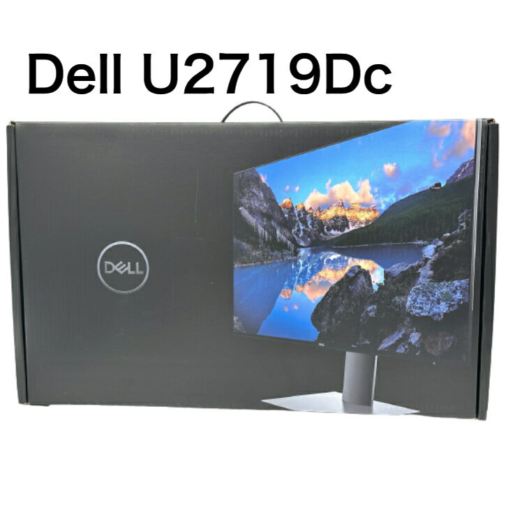 【店内全品ポイント3倍】DELL 27インチ U2719Dc 27インチワイドフレームレス USB-Cモニタ− 広視野角 フレームレス WQHD 2560X1440 60Hz ブルーライト軽減 Type-c対応 USBハブ DP HDMI 高さ調整 回転 PS4 PS5 switch 送料無料 3ヶ月保証