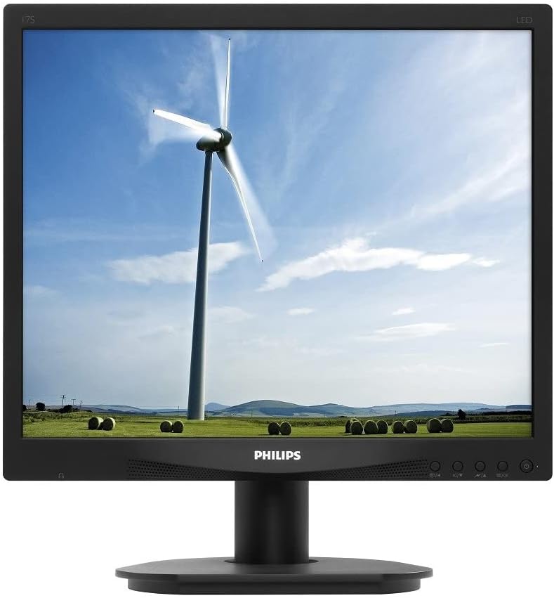 Philips ディスプレイ 17S4LAB/11 ブラック 17インチ/スクエア/5ms/スピーカー付 中古モニター 送料無料 一ヶ月保証