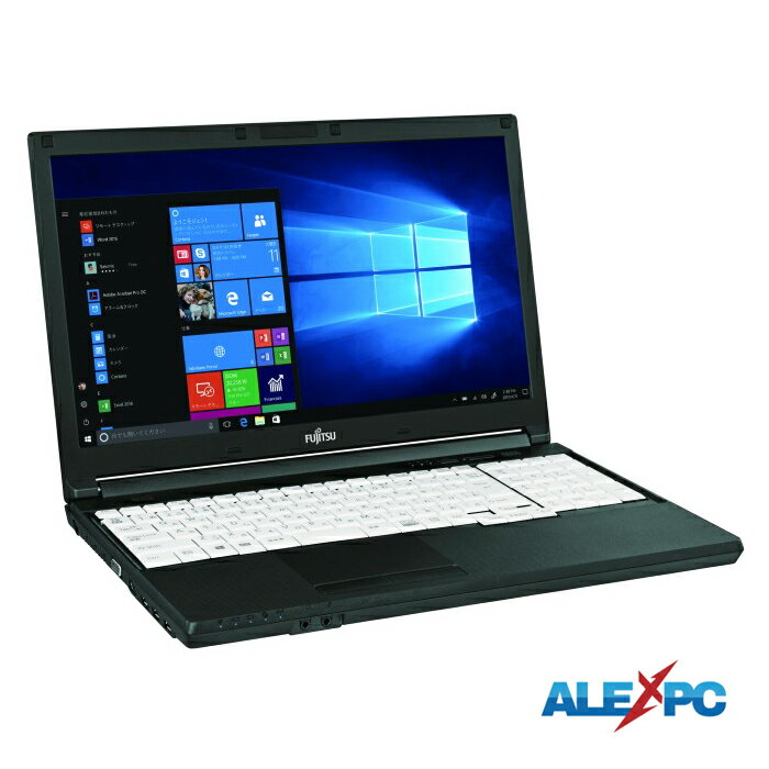 メーカー Fujitsu(富士通) 商品名 LIFEBOOK A577 種類 ノートパソコン 画面 15.6インチ、LEDバックライト付TFTカラーLCD、HD（1366×768ドット）、1677万色、アンチグレア処理 CPU Core i5 - 7300U @2.60GHz 最大周波数3.50GHz メモリ 8GB ストレージ SSD256GB ネットワーク LAN：1000BASE-T / 100BASE-TX / 10BASE-T準拠、Wakeup On LAN対応 無線LAN：IEEE 802.11a/b/g/n/ac準拠、Wi-Fi®準拠（MU-MIMO対応） ブルートゥース：Bluetooth V4.1準拠（Bluetooth low energyに対応しています） ディスプレイ出力 HDMI：最大1920×1200ドット / 最大1677万色 アナログRGB：最大1920×1200ドット / 最大1677万色 インターフェイス RJ-45、USB3.0準拠×3（左側面）、USB3.0準拠×1（右側面）、ヘッドフォン、HDMI、Dsub15 寸法・重量 374×250×24.9～32.5（W×D×H）mm　約2.0Kg OS ★Windows 10 Pro 64bitがインストール済みだから届いてすぐにお使いいただけます。 商品説明 ★快速プレミアム仕様！ ◇卓越処理能力 第7世代インテルCore i5プロセッサー搭載 ◇きびきび動作のSSD仕様 ◇大容量メモリ8GBでサクサク軽快 ◇高速な11ac対応ワイヤレスLANとBluetooth®4.1で快適にネットワークやデバイスに接続可能です。 ◇人気のテンキー搭載モデル！数字入力楽々 ◇大迫力大画面のA4サイズ見やすくて使いやすい ◇HDMIで大型画面へ出力可能 ◇Webカメラが付いていますのでテレワークのビデオ会議にも大活躍！ 　外付けタイプですので他のパソコンにもご利用できます。 外観・状態 【　A　】ランクとなります。 ランク表記につきましては下の説明をご覧ください。 付属品 ACアダプタ、新品USB外付けWebカメラ、KINGSOFT WPS Officeライセンスカード 保証期間 商品到着後より1ヶ月となります。 送料区分 無料 オプション ★Microsoft Office Home&Business 2019【未開封】追加購入★ ★新品SSD増量：512GBへ変更★ ★新品SSD増量：1TBへ変更★ ★メモリ増量：12GBへ変更★ ★メモリ増量：16GBへ変更★ 【ランク表記について】 当店では商品全体のコンディションを以下の様に表記しております。 Nランク 新品または開封未使用品 Sランク 特に目立つキズなど無く全体的にキレイな状態です。 ※中古品ですので細かなキズや使用感などは予めご了承くださいませ。 Aランク 少しの傷汚れや摩耗があるが、全体的に状態が良い 1.キーボードに若干のテカリ・文字欠けがある。 2.細かいキズや塗装ハゲがある。 3.小〜中程度液晶輝度ムラ、シール剥がし跡 Bランク 小さなヒビ、割れ、欠け、使用感や経年劣化を感じる商品 1.キーボードにテカリ・文字かけがある。 2.キズや塗装ハゲなどの使用感が目立つ。 3.光に照らさないでも見える細かいキズがある。 4.目立つ輝度ムラ 使用上問題のない状態 Cランク 破損がある、もしくは傷汚れや経年劣化が極端な商品 1.ヒビ、割れが入っている。 2.キズや塗装ハゲなどの使用感が非常に目立つ。 3.日焼けにより極端に変色している。 使用上問題のない状態 Jランク ジャンク品 機器内部の状態、動作状況、一切保証無し。ノートパソコン Webカメラ付き 中古パソコン 富士通 LIFEBOOK A577 15.6型大画面 テンキー 7世代Core i5-7300U メモリ8GB SSD256GB Windows10 Office 送料無料