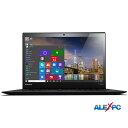 中古パソコン ノートパソコン Lenovo ThinkPad X1 Carbon 4th Generation 超薄型軽量14型IPS液晶フルHD Webカメラ内蔵 Core i7-6500U メモリ8GB M.2SSD256GB 英語キーボードバックライト HDMI Office 送料無料