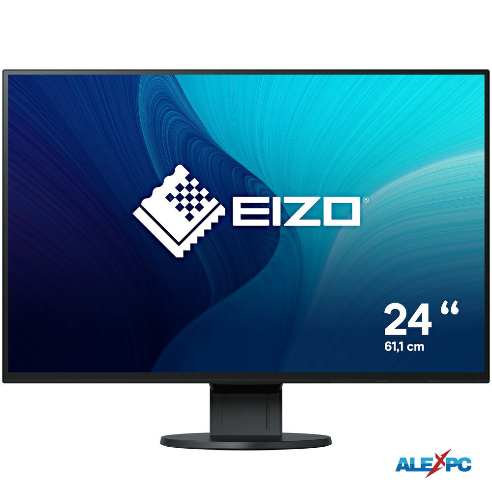  EIZO FlexScan EV2456-BK 24.1 顼վ˥ ե졼쥹/1920x1200/IPS/5m/Υ쥢/֥å DisplayPort/HDMI/DVI-D/D-Sub15 ̲ž ⤵Ĵ ̵RSLв١