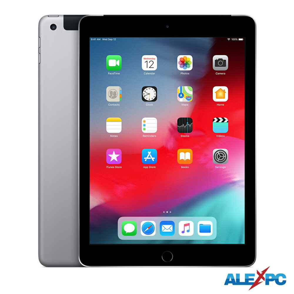 中古タブレット アイパッド iPad6 第6世代 Wi-Fi+Cellularモデル(SIMフリー) Apple Pencil対応(第1世代) 32GB 9.7インチ スペースグレイ 【Aランク】 送料無料