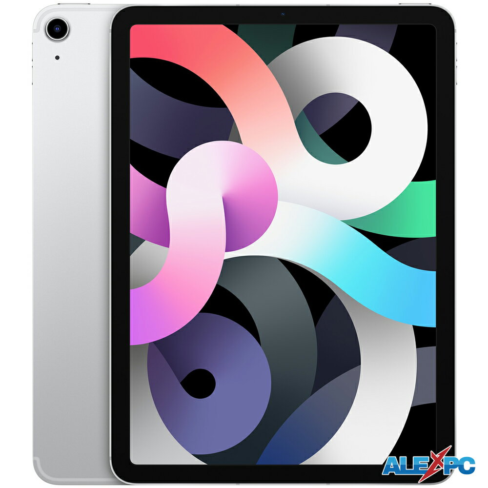 iPad Air4 第4世代 10.9インチ 256GB大容量 Wi-Fi+Cellularモデル(SIMフリー) Apple Pencil(第2世代)対応 Wi-Fi6 USB-C シルバー 送料無料 中古アイパッド