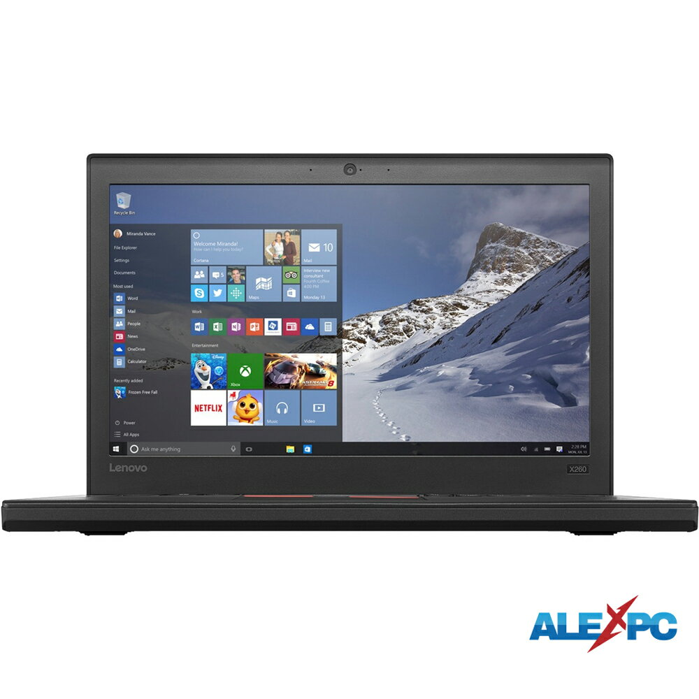 中古パソコンノートパソコン Webカメラ内蔵 Lenovo ThinkPad X260 12.5型 Core i7-6600U メモリ8GB SSD256GB HDMI Office Windows10 送料無料