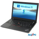 中古パソコン ノートパソコン Webカメラ内蔵 Lenovo ThinkPad X280 12.5型 8世代Core i5-8350U vPro(4コア/8スレッド) NVMeSSD256GB メモリ8GB 指紋認証 Type-C Thunderbolt3 HDMI Windows11 Office 送料無料