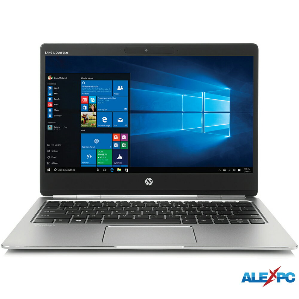 中古パソコン ノートパソコン HP EliteBook Folio G1 12.5型薄型軽量 フルHD Webカメラ内蔵 6世代Core m5-6Y54 メモリ8GB M.2SSD128GB キーボードバックライト Type-C Thunderbolt3 Office 送料無料