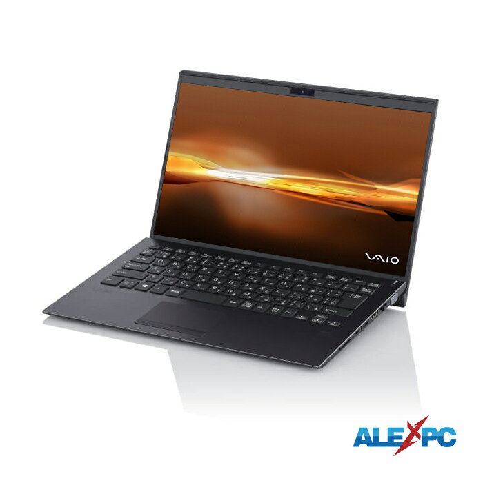 大画面軽量モバイルPC VAIO Pro PK(VJPK11シリーズ) 14型フルHD約1kg 8世代Core i7-8565U SSD256GB メモリ8GB Type-C Thunderbolt3 Webカメラ内蔵 指紋認証 キーボードバックライト HDMI VGA Office Windows11 送料無料 中古ノートパソコン