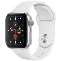 Apple(アップル) [おすすめ]MWV62J/A ホワイトスポーツバンド Apple Watch Series 5 GPSモデル 40mm